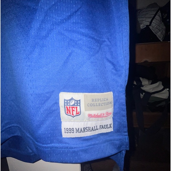 Marshall Faulk Mitchell & Ness Nfl Jersey - Picture 3 of 6